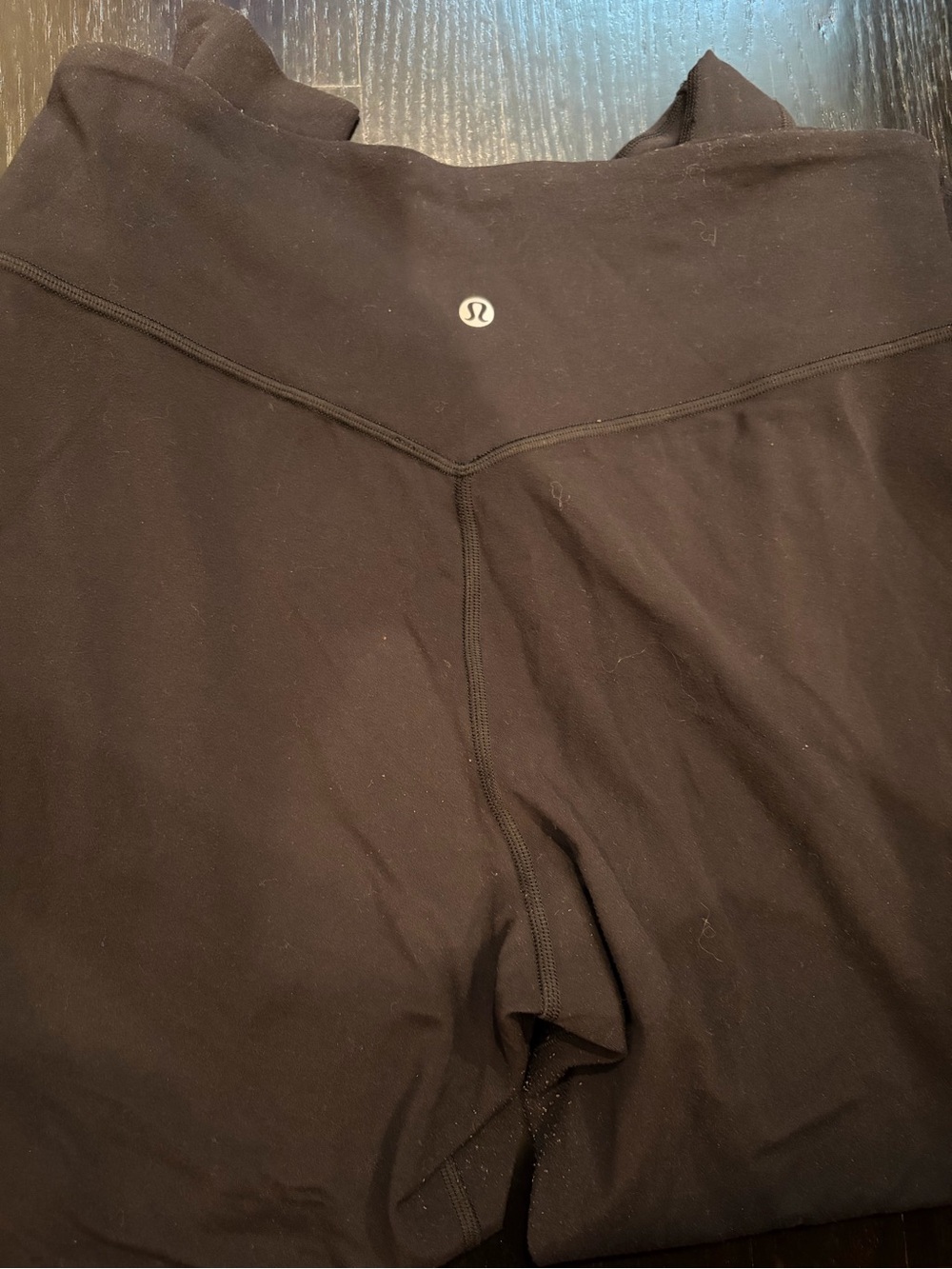 lululemon athletica Black V-Waist Track Pants